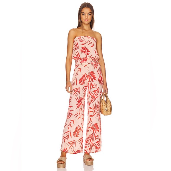 MICHAEL STARS NWOT ( SET)SIMONE GAUZE TUBE TOP and MICHAEL STARS GAUZE PANT - Picture 2 of 14